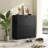 Shoe Storage Cabinet with 2 Flip Drawers and Adjustable Shelf, for Entryway, Hallway, Living Room-129676329