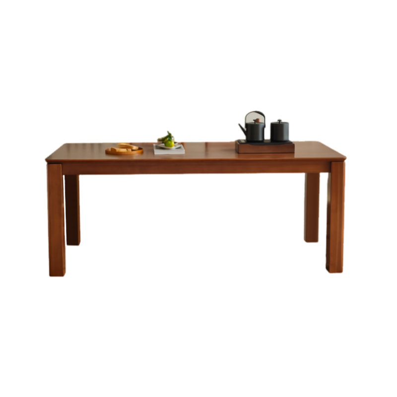 Table de salle à manger simple et rétro, H 29,92 po x L 70,86 po x l 33,46 po