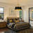 Ether 3-Light Black & Gold Chandelier with Adjustable Suspension for Dining Spaces