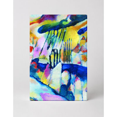 Paysage avec pluie (1913) - Portrait, art mural sur toile