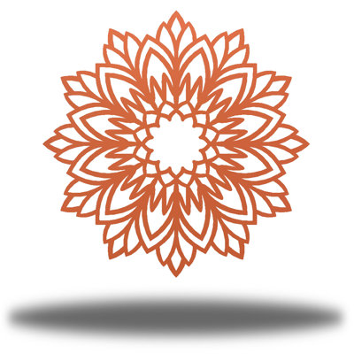 Hogge Steel Plants & Flowers Wall Decor