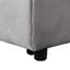 Gris pliant - multifonctionnel pour tous les emplacements. Peu encombrant, assemblage facile. Servez-vous comme table à thé, méridienne, lit simple. Ergonomique et stable. Velours fin. Limite de poids de 264 lb. 40,67 po x 26,65 po