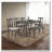 1pc Rustic Gray Finish Wooden Bench Dining Room Furniture, 40inch Bench