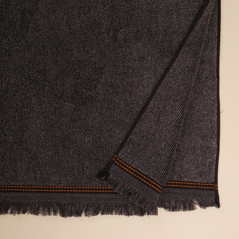 Débarbouillette 100% coton Cainaan, Anthracite
