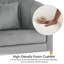 Fauteuil demi-tonneau en velours avec coussin Jaquaisha-787395578