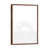 Classic Brown Wood Framed