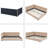 Queen Size Upholstered Tufted Bed Frame, Sofa Bed Frame With Comfortable Backrest And Armrests, Queen Size Bed For Bedroom, Living Room,Velvet-883070152