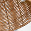 Norman 1 Light Dining Room Pendant With Ash Wicker Shade-259607383-259607466