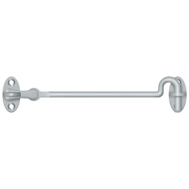Deltana CHK6U26D Cabin Swivel Hooks, 6" in Brushed Chrome, Brushed Chrome