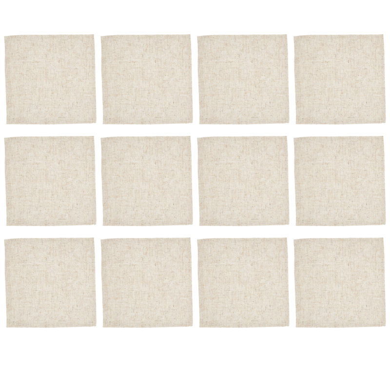 Toscana Collection Polyester Solid Colour Square Napkin