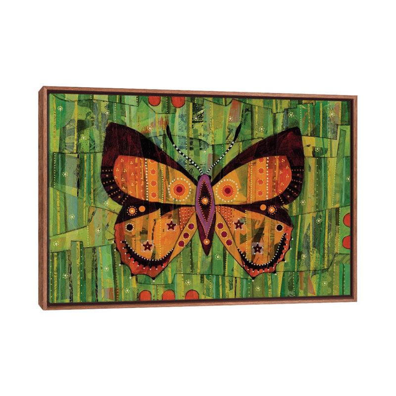 Apollo Jewel Butterfly, 101.6 cm H x 152.4 cm W x 4.445 cm D, Classic Wood