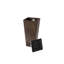 Jardinière en pot composite carrée Cara avec tablette végétale-115251812-31645027
