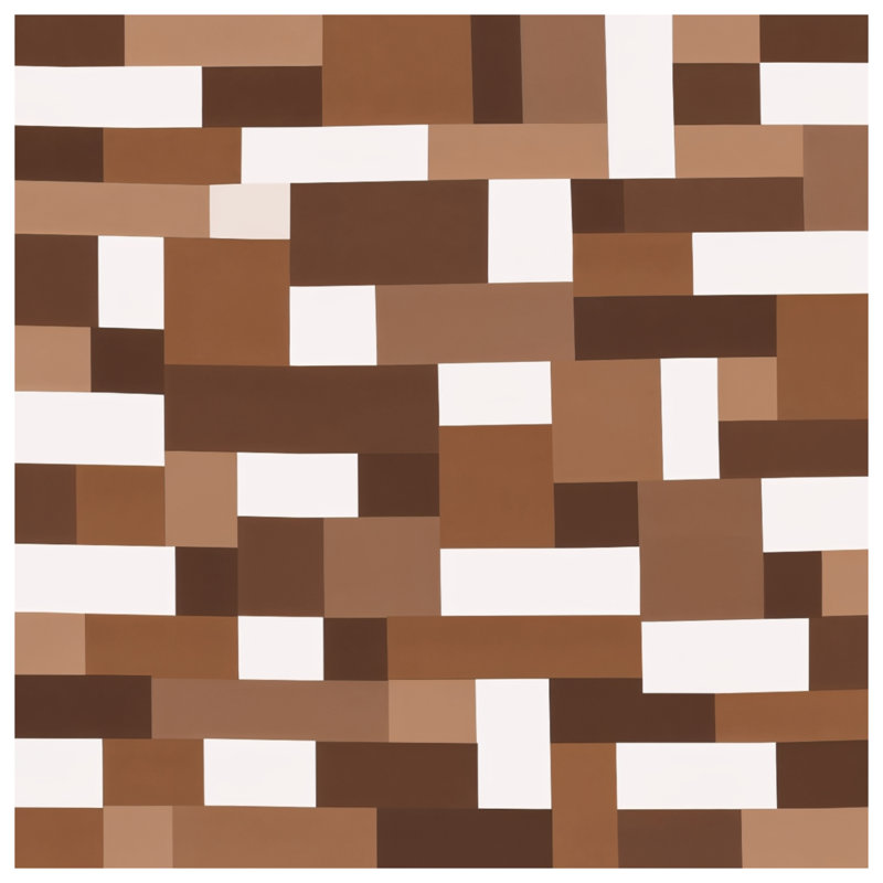 Coussins Brown Brown, 20 x 20 pouces