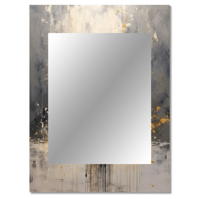 Zen Meditation Position II - Meditation Decorative Mirror, Traditional Wall Mirror, Printed Metal Art