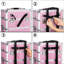 Trousse de maquillage à roulettes 4 en 1 Abrams Professional-740430134