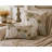 Harvest Pumpkins And Vines Crewel Embroidered Fall Pillow, 14 By 14-Inch