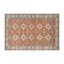 Overdyed Brown Indoor and Outdoor Area Rug