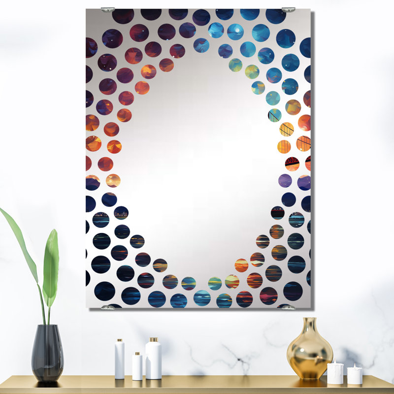 Miroir mural Attah - Vangogh MIR136111, 40 po x 30 po