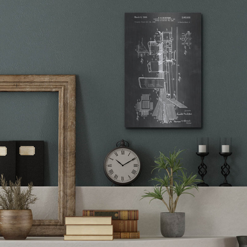 «Luxe Electron Discharge Dispositif» par Luxe Portfolio, art mural en métal Luxe, H 16 po x l 12 po