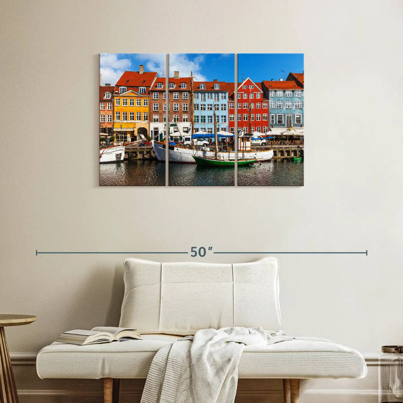 Quai Sebbie Nyhavn, H 24 po x l 38 po