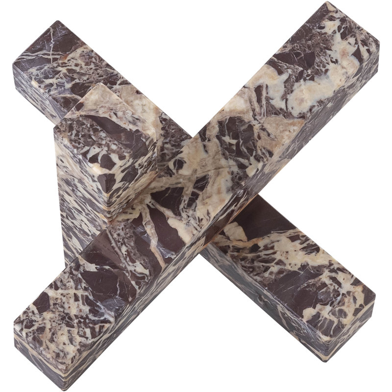 Objet de décoration en marbre Stix, Cerisier