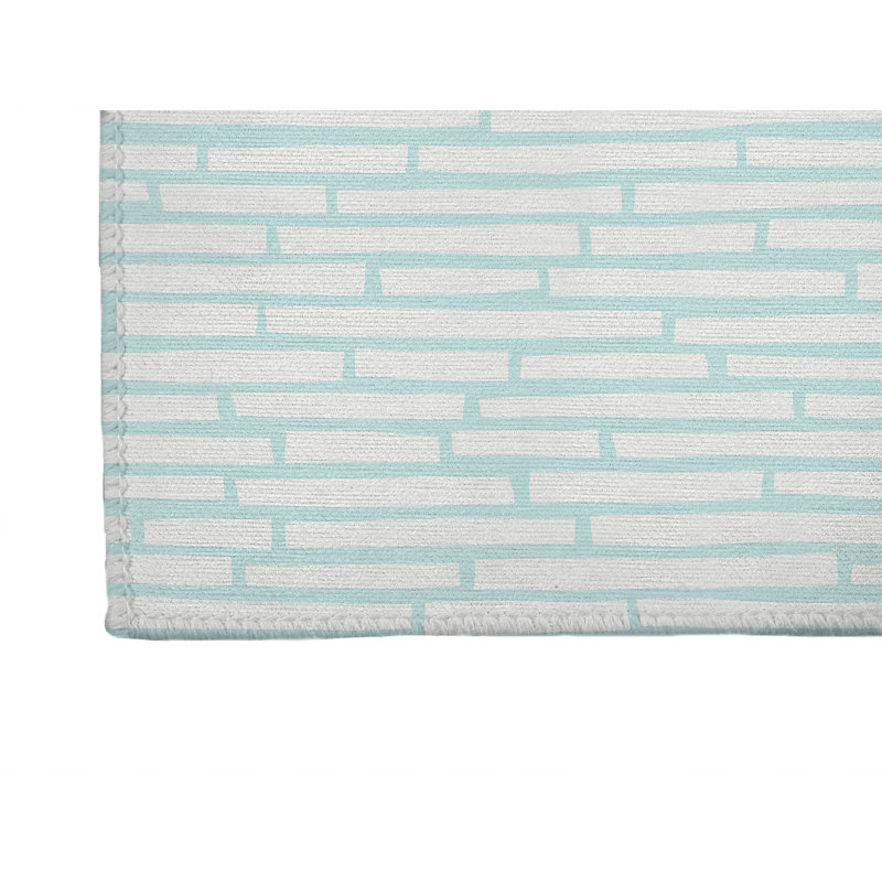 Cultural Rows Non-Slip Outdoor Rug, Runner 2'6" x 8'