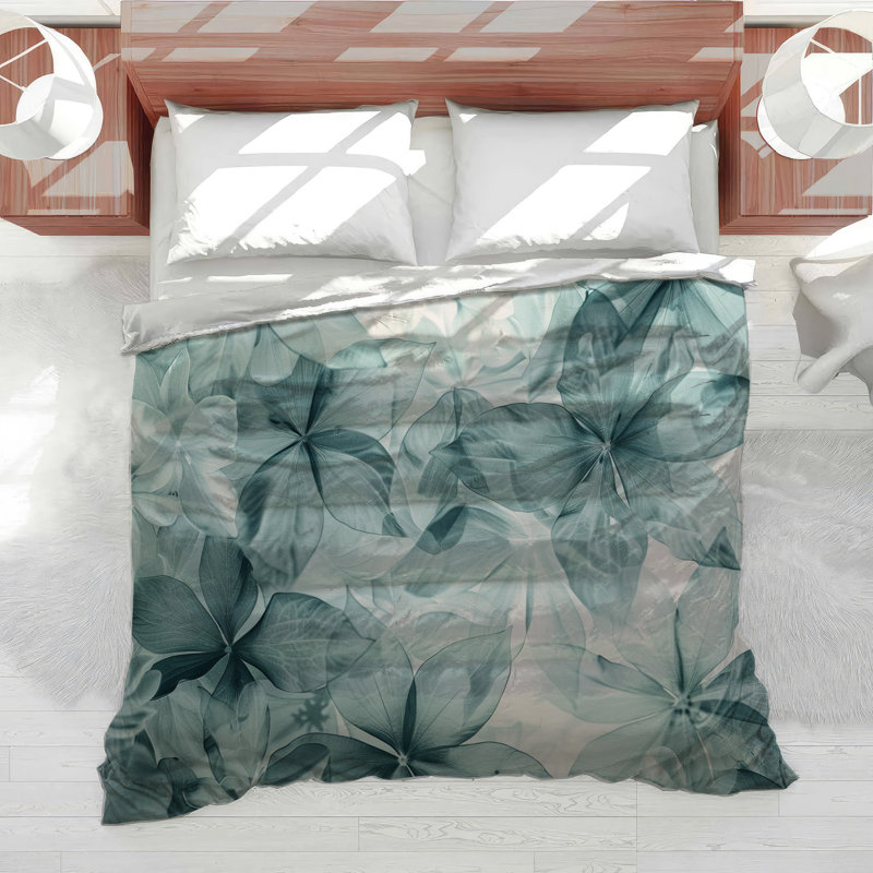 Édredon floral de literie botanique scandinave, Édredon grand