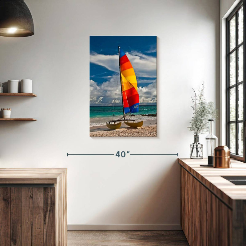 Mehar Catamaran At Barbados, 36" H x 24" W