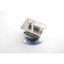Pomme de douche murale 12 po, style nickel brossé, laiton, P 59 po, l 12 po, H 60 po, finition 10,02 lb, poids