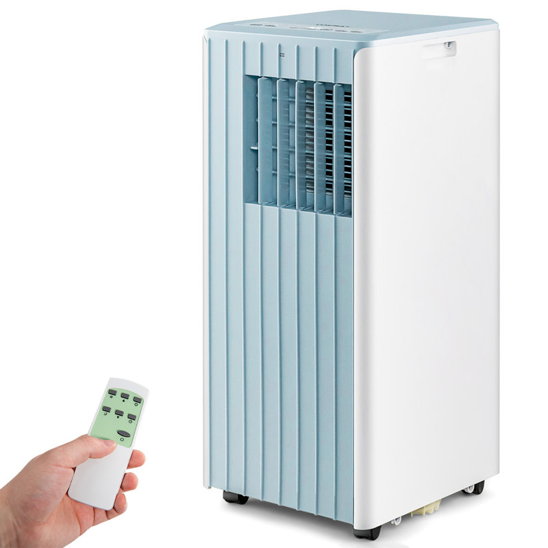 Costway 10000 BTU Portable Air Conditioner with Energy Saver Mode and Fan