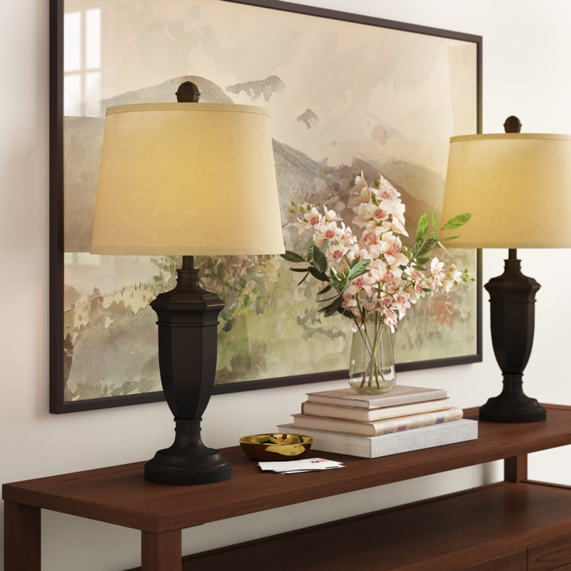 Ensemble de lampes de table en acier 30,75 po Grosvenor