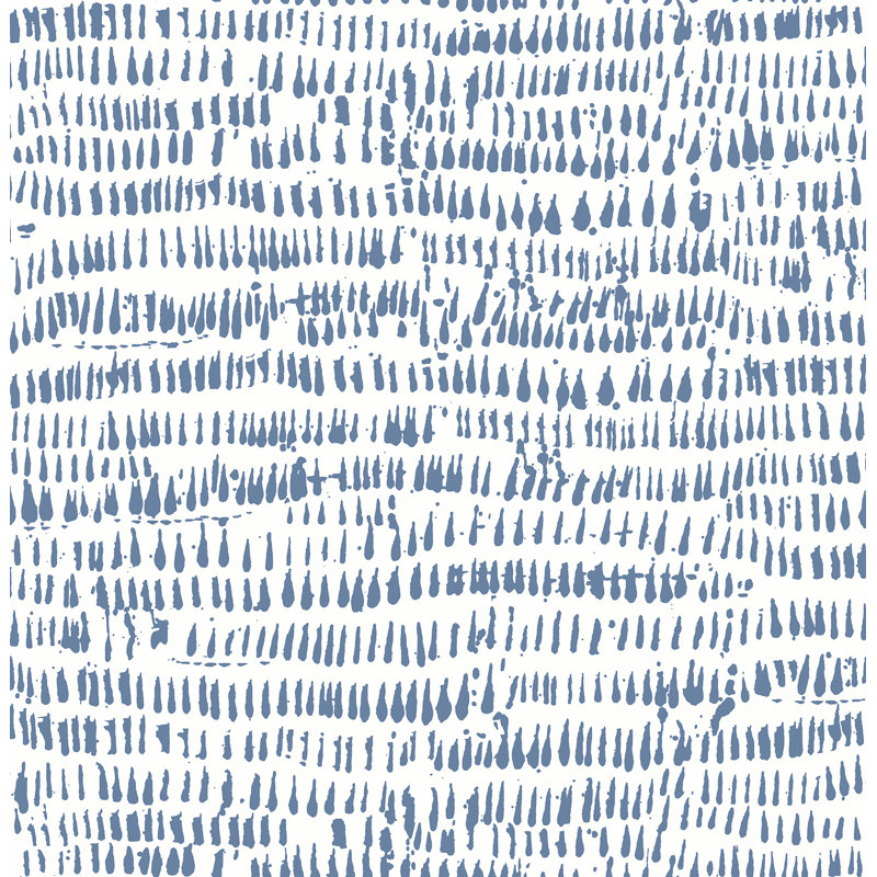 Rouleau de papier peint non collé Adalis, bleu