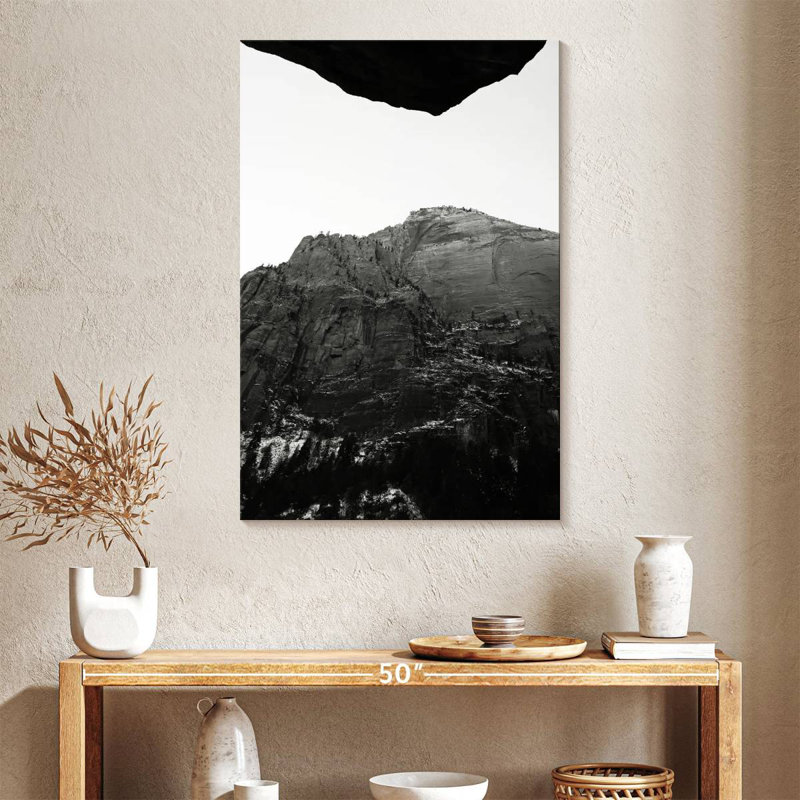 BW Zion National Park, H 39 po x l 26 po