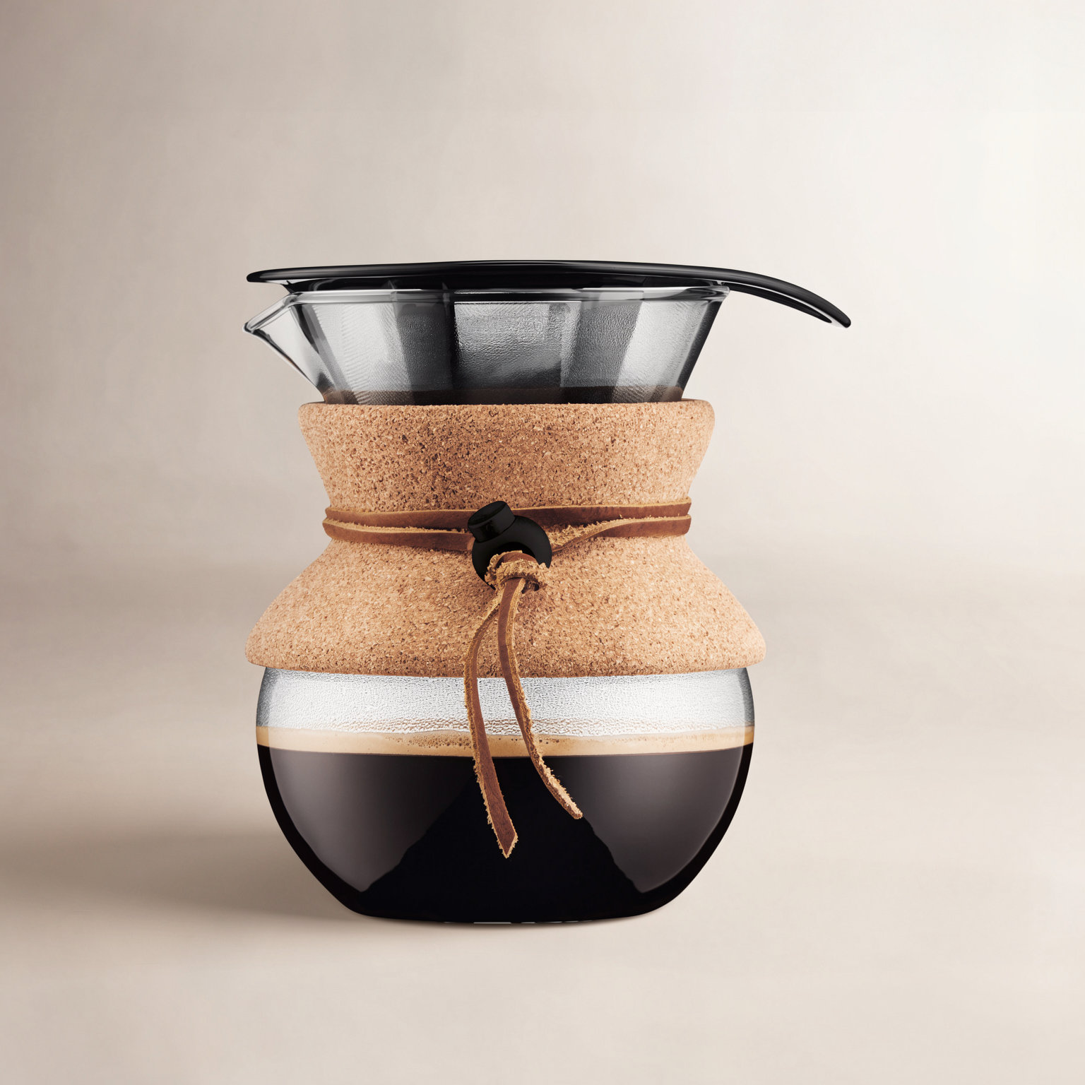 Bodum Pour Over Coffee Maker, 2 Cup, Brown