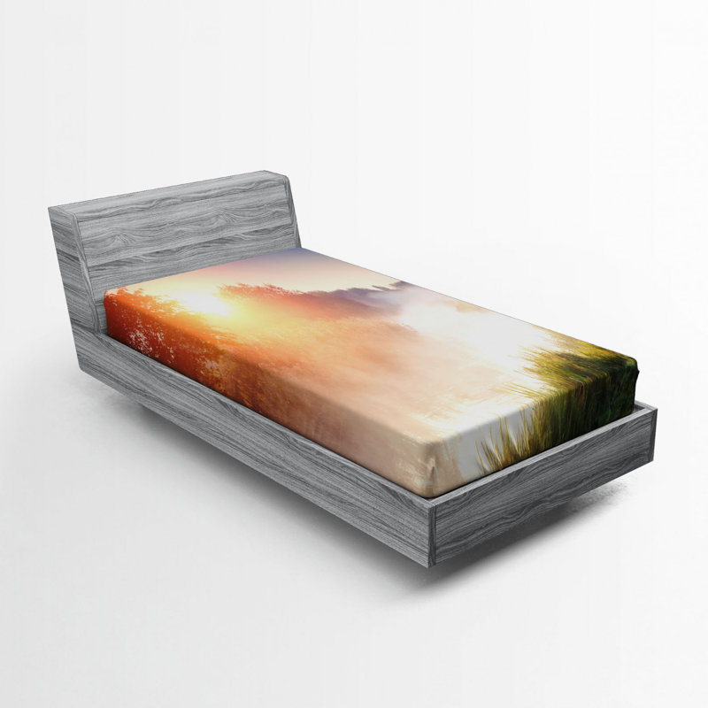 Microfiber Fitted Sheet, Twin Fitted Sheet