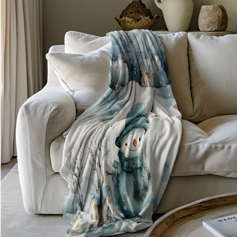 Snow Pal - 1 Piece Premium Blanket, 60" W x 80" L
