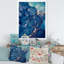 Blue Ink Clouds II - peinture sur toile-67232398-67232401