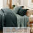 Bedsure King Comforter Set 5 Pieces - Bed in a Bag with Fleece Throw Blanket and Decorative Pillow, Lightweight Bedding Comforter Sets, All Season Bedding, Emerald Green-105526950-105526954