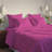 Hotel Luxurious Bamboo Blend Deep Pockets Breathable Cooling Bed Sheet Set 2000 Series-963829621-1060586727