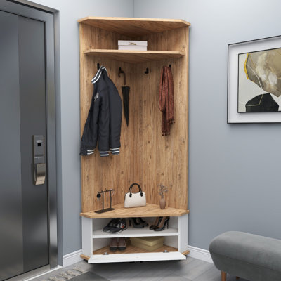 Shoe Storage Hall Tree Lacynda