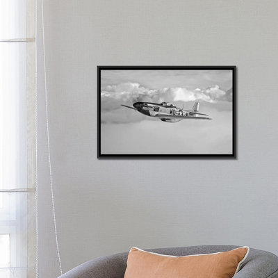 « a p-51d mustang », reproduction d’impression sur toile