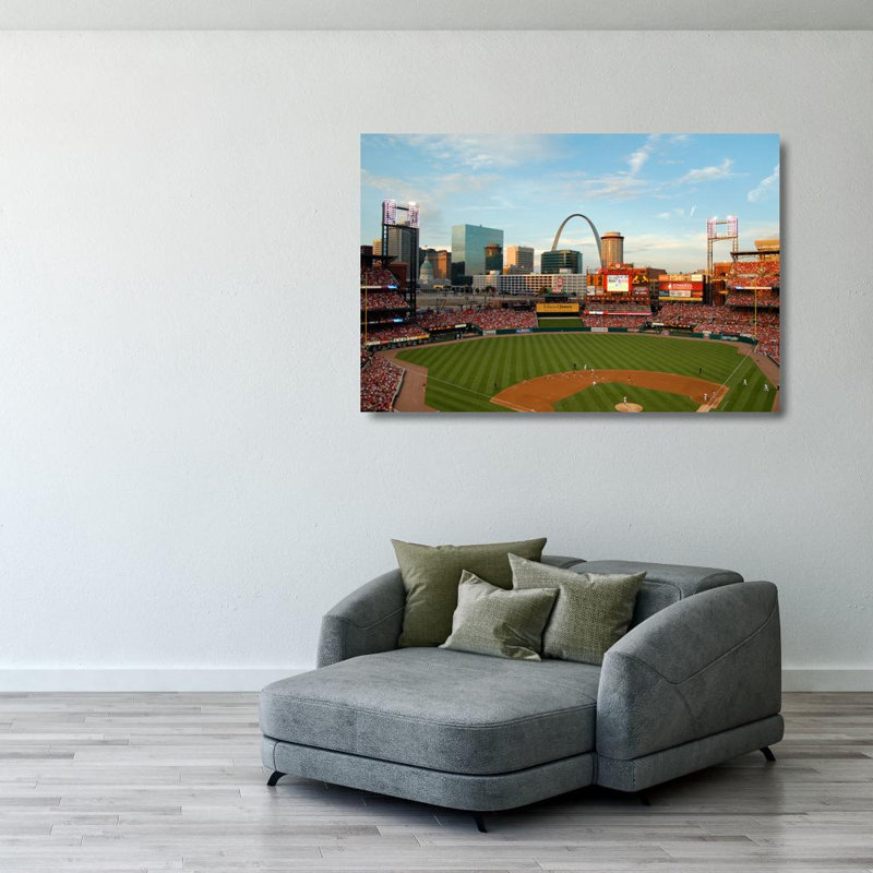 Busch Stadium, 27" H x 40" W