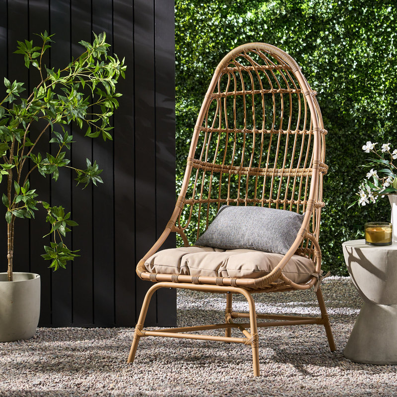 ELON COCOON CHAIR, Light Brown