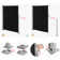 Yescom 120'' W D Fabric Cover Retractable Side Awning