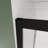Semi-Frameless Pivot Shower Door, 1/4" Tempered Glass, 1.2Inch Adjustable Width, Reversible Installation, Matte Black