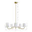 Wrought Iron 5-Light Chandelier-2134210162-2144607140