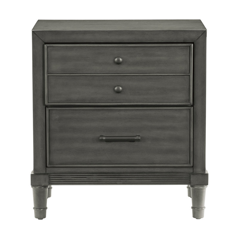 Table de chevet style transitionnel 1pc