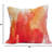 Hosley Submerge Square Orange Cushion, 22Inch Mordern Abstract Watercolor Painting Series Decorative Throw Pillow for Sofa, Couch, Bed, Home Decor-15401980-15401981