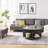 4-Piece Industrial Round Coffee Table-1936087637
