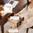 Nut-brown Rectangular Solid Wood desk-1344974951